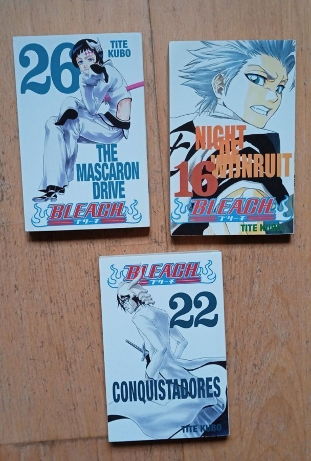 SARJAKUVAKIRJAT, BLEACH  26 , BLEACH  22,  BLEACH   16