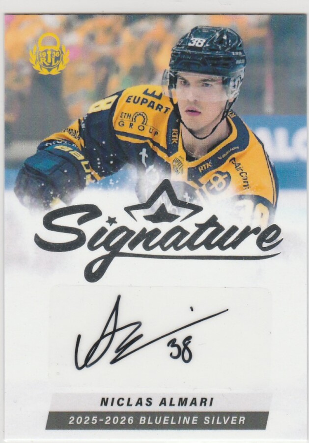 2025/26 Blueline silver signature Almari , Lukko /80