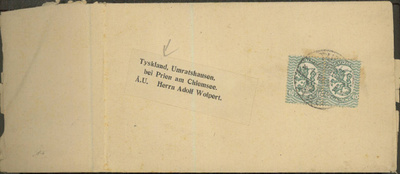 M17 40p pari pt W1 lehtikääreellä Saksaan 1928