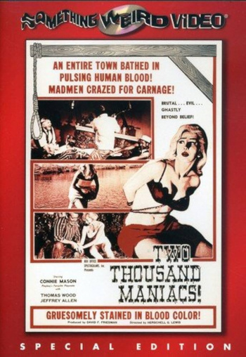 Two thousand maniacs 1964 (ei suom txt) (DVD)