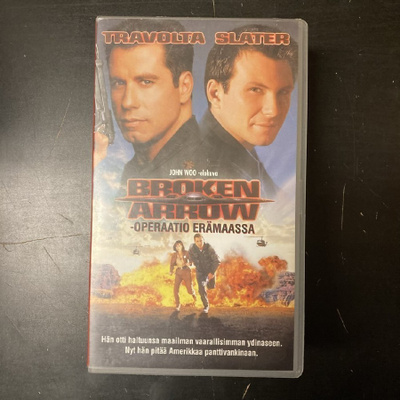 Broken Arrow - operaatio erämaassa VHS