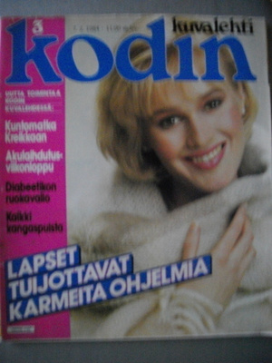 Kodin Kuvalehti Nro 3/1984. (18.3)