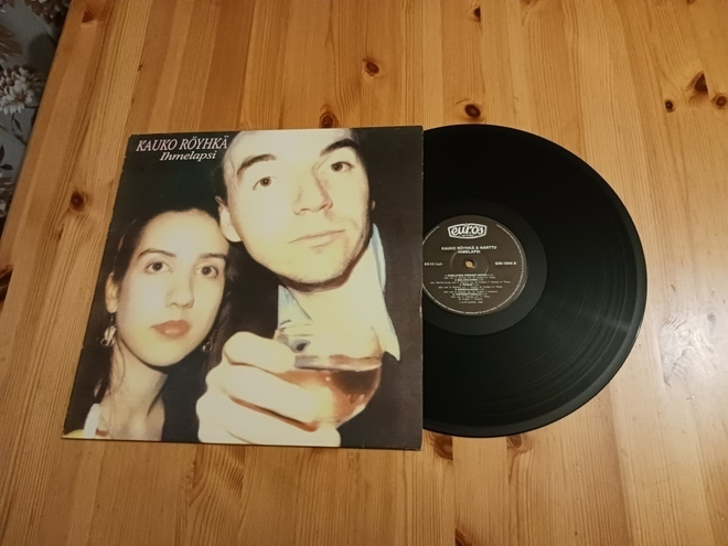 Kauko Röyhkä & Narttu – Ihmelapsi lp orig 1988 hieno