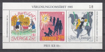 RUOTSI 1985 Lasten vuosi