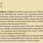Leila Lehtiranta (toim.): Nurmijärven seurallinen erakko - pikkukuva 3