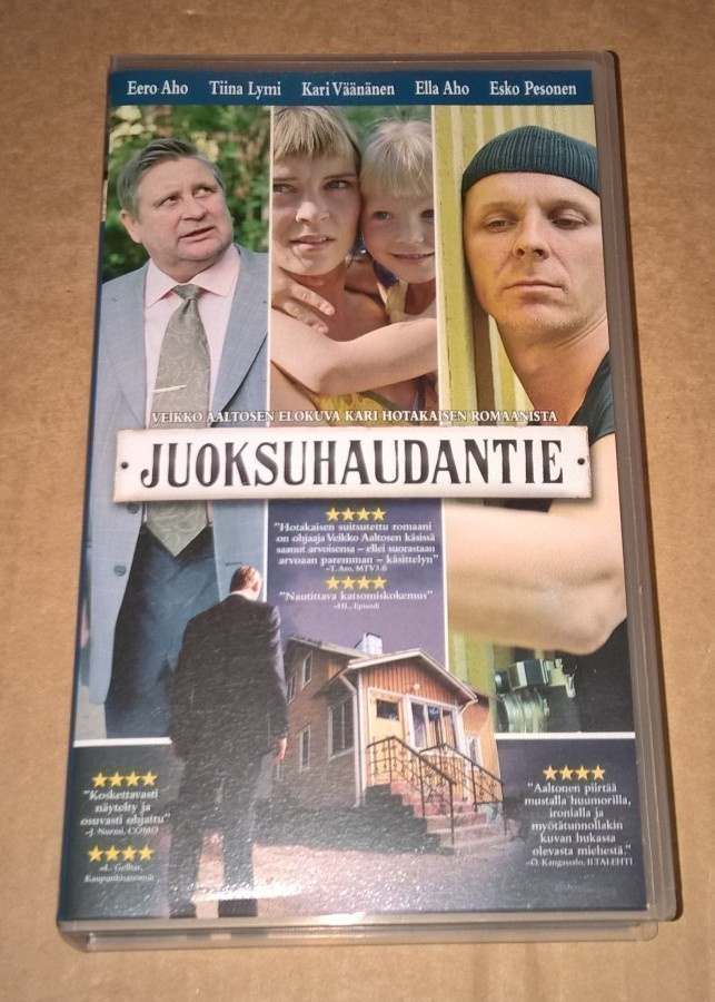 JUOKSUHAUDANTIE VHS KOTIMAINEN DRAAMA