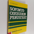 Ari Saarnilehto : Sopimusoikeuden perusteet - pikkukuva 1