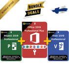Office + Project + Visio 2019 -paketti | Aktivointiavain - pikkukuva 1