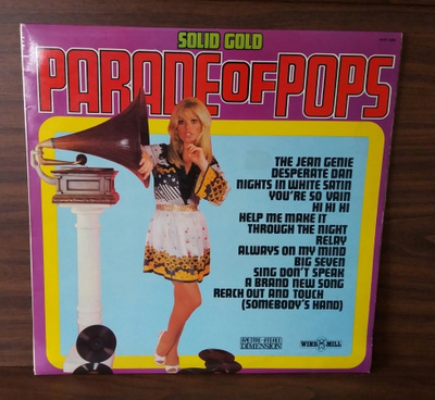 SOLID GOLD Parade of pops WPP 5006 1972