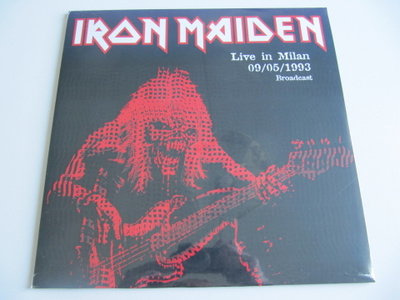 Iron Maiden Live In Milan 09/05/1993 LP Värivinyyli