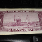 Bolivia 100 bolivianos 1945 P147 sn062 VF - pikkukuva 2