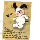 °°Oho! On tainnut vierähtää...°° -KORTTI / Marleena Ansio - pikkukuva 1