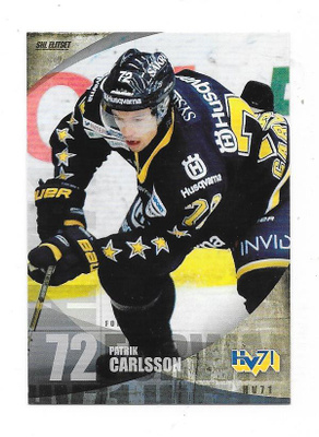 2011-12 SHL #212 Patrik Carlsson HV71 Pelicans