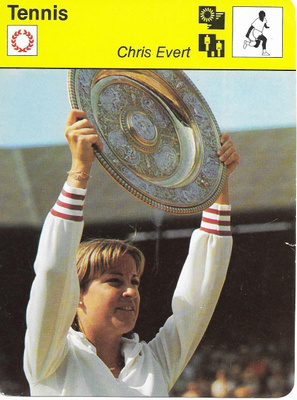 Concert Hall 1977-80  Chris Evert Tennis (4 korttia)