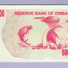 Zimbabwe 500 000 000 Dollaria v.2008 UNC P-60 - pikkukuva 2