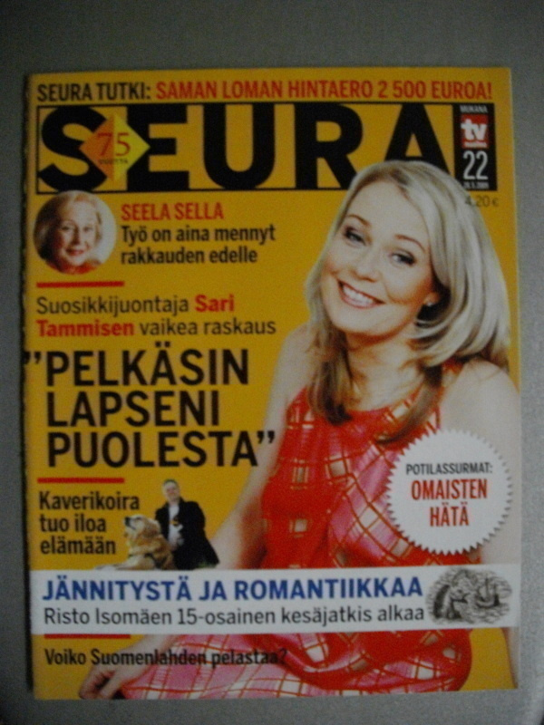 Seura lehti Nro 22/2009 (8.11)