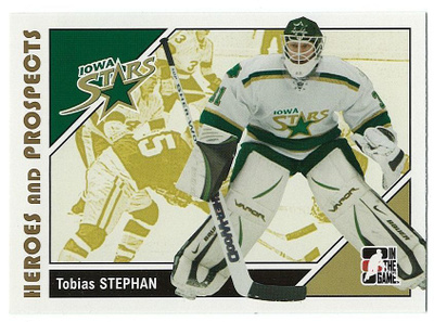 07-08 ITG Heroes and Prospects #39 Tobias Stephan