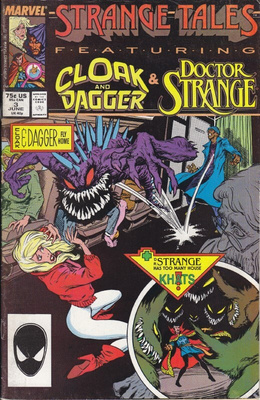 Strange Tales Vol.2 No.03 (1987) Cloak&Dagger + Dr.Strange