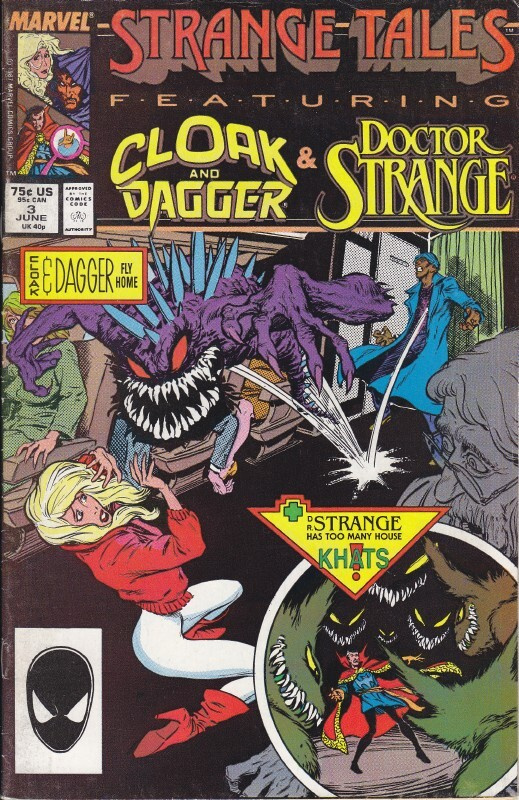 Strange Tales Vol.2 No.03 (1987) Cloak&Dagger + Dr.Strange