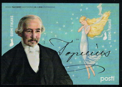 2018 Zacharias Topelius 200 v, postituore pienoisarkki.