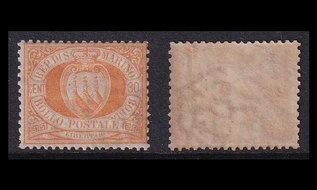 San Marino 16 * Vaakuna 30 C (1892)