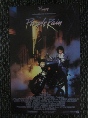 Purple Rain (1984) - vanha elokuvajuliste - Prince