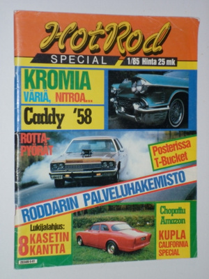 Hot Rod Special 1/1985 - ensinumero! sis. juliste