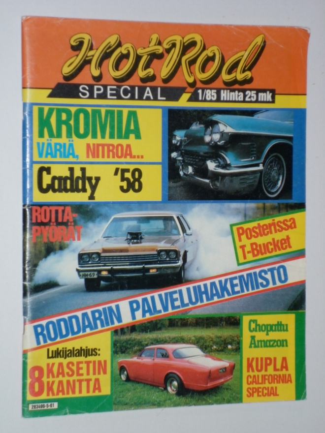 Hot Rod Special 1/1985 - ensinumero! sis. juliste