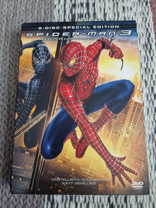 DVD: Spider-Man 3 / Hämähäkkimies 3