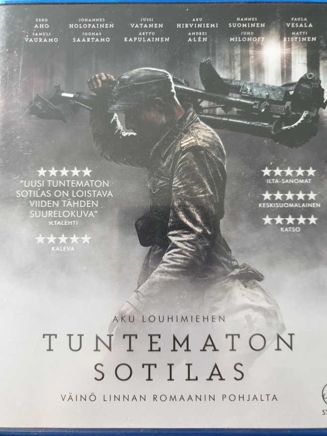 Tuntematon sotilas Blu-ray