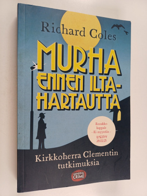 Richard Coles : Murha ennen iltahartautta (ennakkokappale)