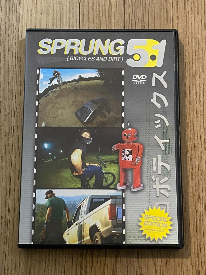SPRUNG 5.1 (BICYCLES AND DIRT) - DVD - SPECIAL EDITION