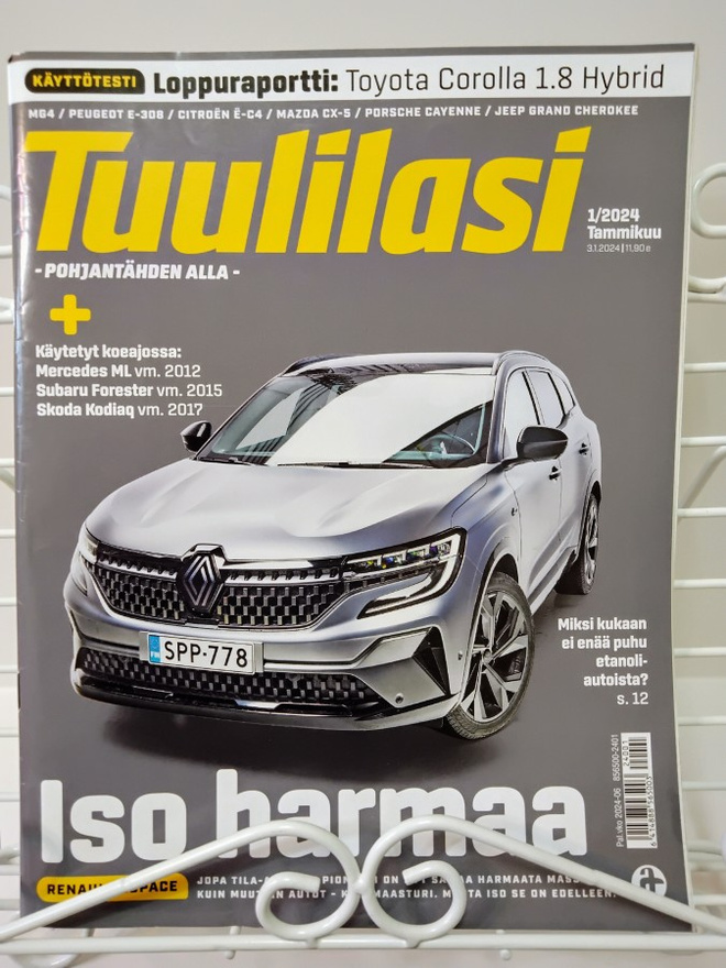 Tuulilasi 1 tammikuu 2024