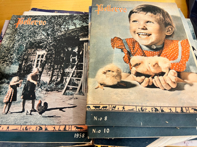 21 kpl Pellervo-lehtiä vuosilta 1958-1959