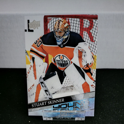 Stuart Skinner Young Guns Upper Deck 2020-21