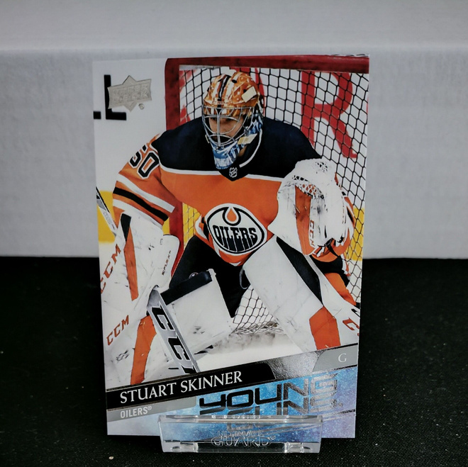 Stuart Skinner Young Guns Upper Deck 2020-21