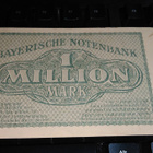 Germany Saksa 1 million Mark Bavaria 1923 UNC - pikkukuva 2
