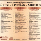 Vuosituhannen Musiikkiaarteet mm. Grieg - Dvorak - Sibelius - pikkukuva 2