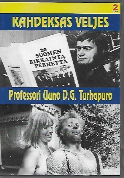 Kahdeksas Veljes & Professori Uuno D.G. Turhapuro  - (2 DVD)