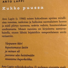 ARTO LAPPI: KUKKO PUUSSA - pikkukuva 2