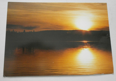 Kitkajärvi, auringonlasku, , p. 2007 + el Rukatunturi