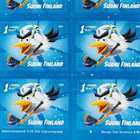 Jääkiekkomerkki 1.lk 2012, 10 kpl+5 korttia, ei käytettyjä - pikkukuva 1