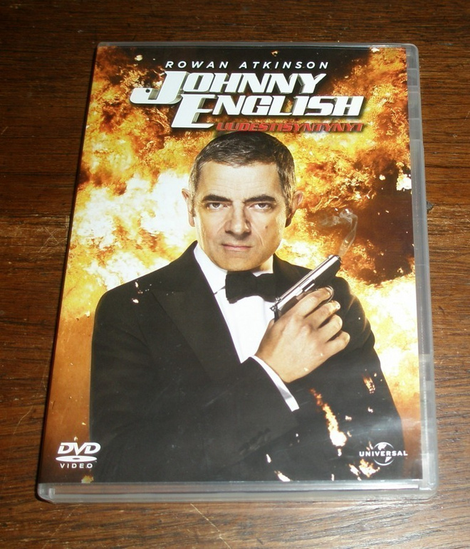 JOHNNY ENGLISH uudestisyntynyt Rowan Atkinson DVD
