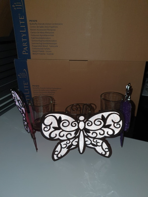 Partylite Perhonen kynttiläsomiste 2kpl