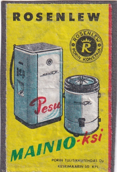 Pori, Rosenlew  Pesu MAINIO-ksi  b689