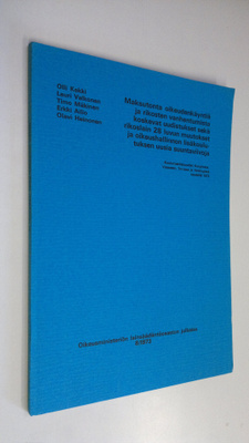 Maksutonta oikeudenkäyntiä ja rikosten vanhentumista kosk...