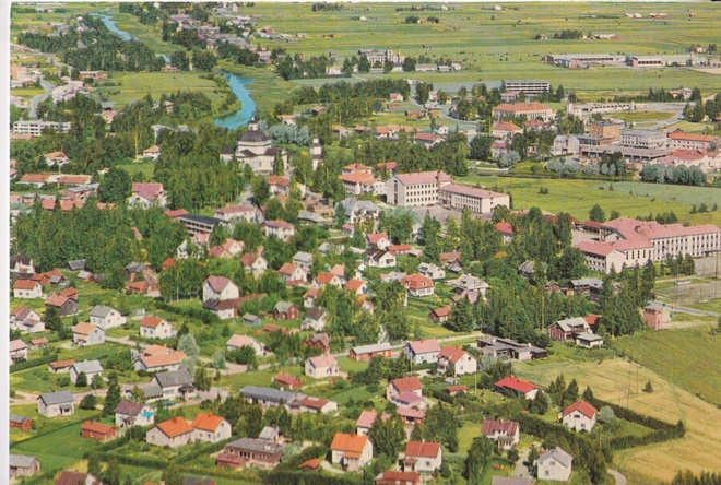 Lapua.  Karhumäki 4238. Ilmakuvakortti ,   e223
