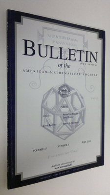 Bulletin of the American Mathematical Society vol. 47, nr...