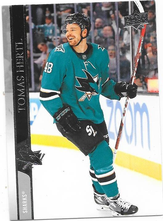 2020-21 Upper Deck #147 Tomas Hertl San Jose Sharks