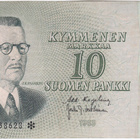 10 Markkaa 1963 Litt.A A-tähti, kl.4 - pikkukuva 1
